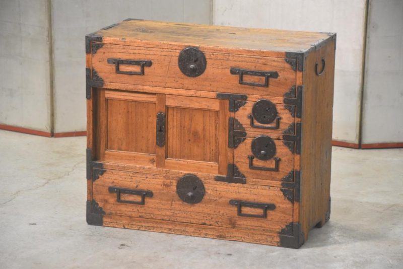 Japanese Ko Choba Dansu Merchant Chest Width:670mm