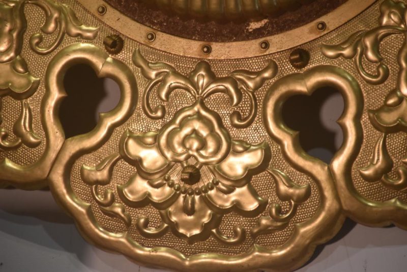 Japanese Gilded Copper Temple Light Width:900mm - Image 2