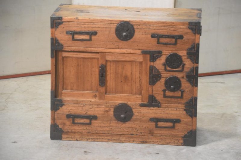 Japanese Ko Choba Dansu Merchant Chest Width:670mm - Image 6