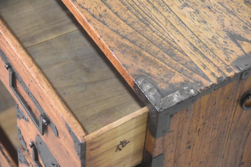 Japanese Ko Choba Dansu Merchant Chest Width:670mm - Image 8