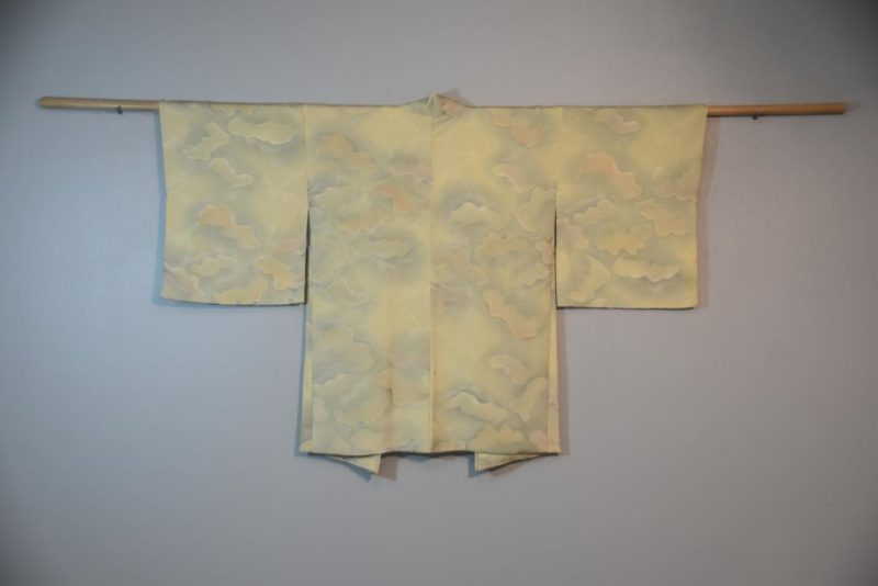 In The Clouds Vintage Japanese Silk Haori Jacket