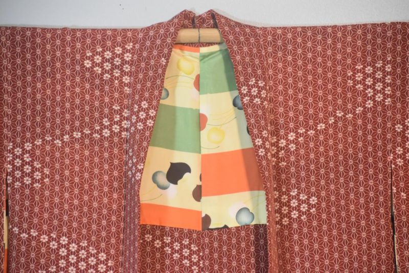 Gentle Stream Vintage Japanese Silk Haori Jacket - Image 6