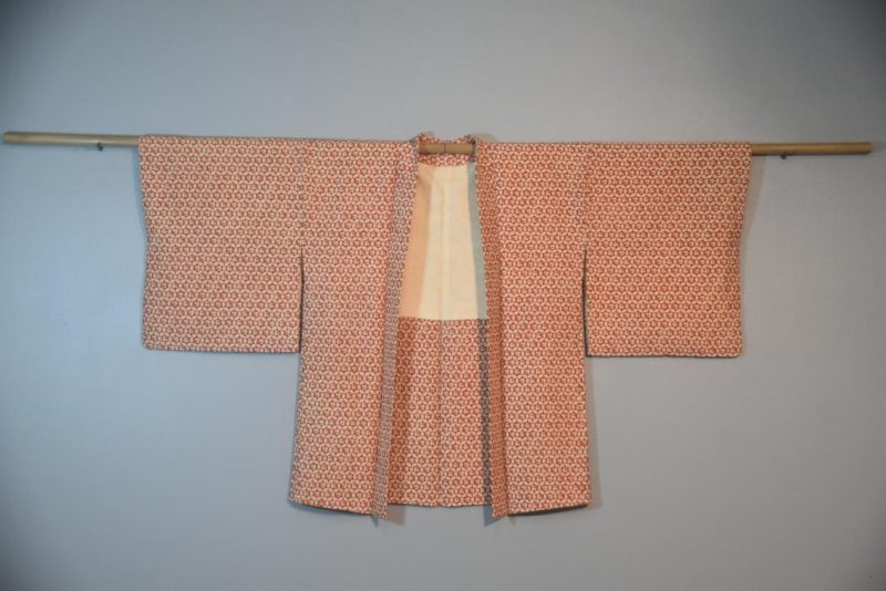 Birds in the Garden Vintage Japanese Silk Haori Jacket