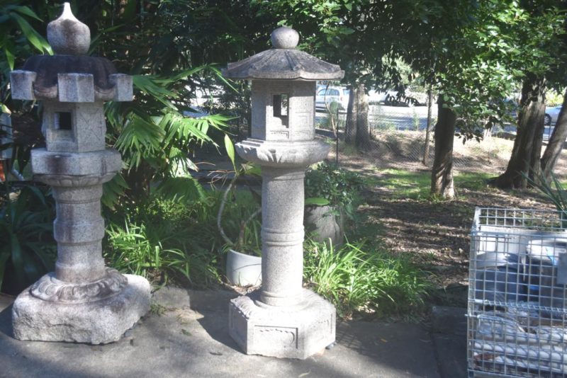 Antique Garden Lantern from Kyoto Height:1900mm