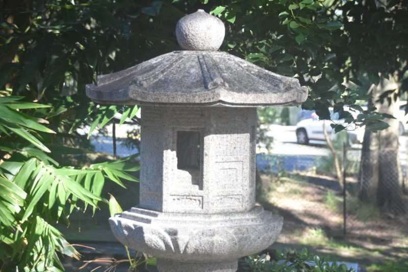 Antique Garden Lantern from Kyoto Height:1900mm - Image 2