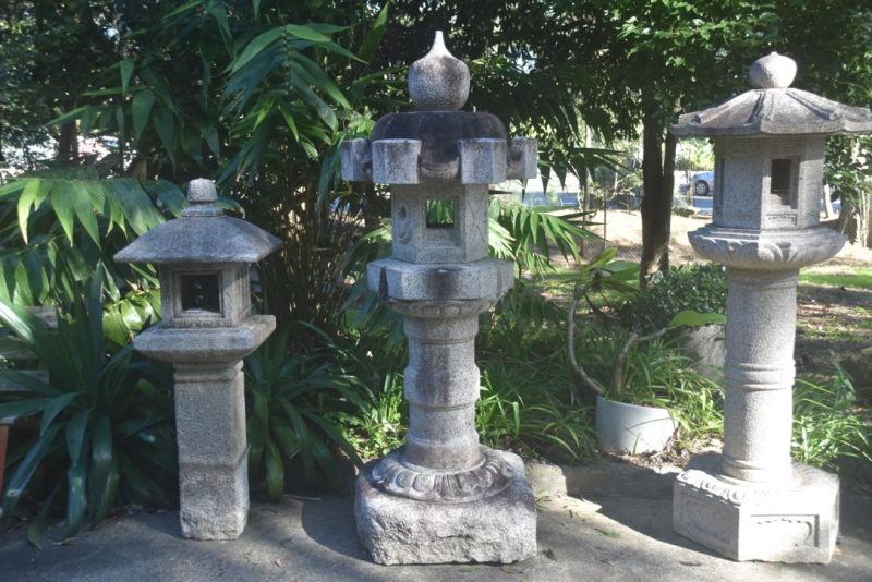 Antique Garden Lantern from Kyoto Height:1950mm