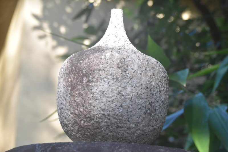 Antique Garden Lantern from Kyoto Height:1950mm - Image 3