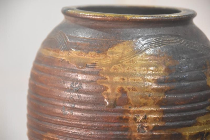Japanese Bizen Pottery Vase Height:425mm - Image 2