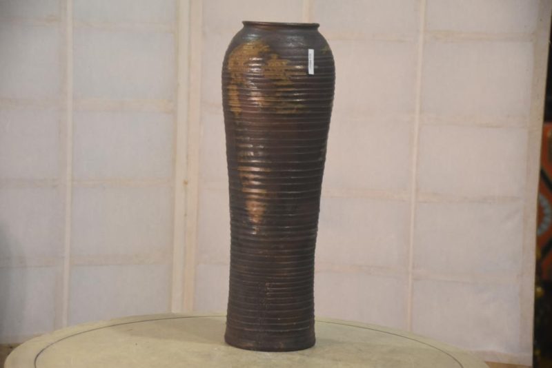 Japanese Bizen Pottery Vase Height:425mm - Image 7