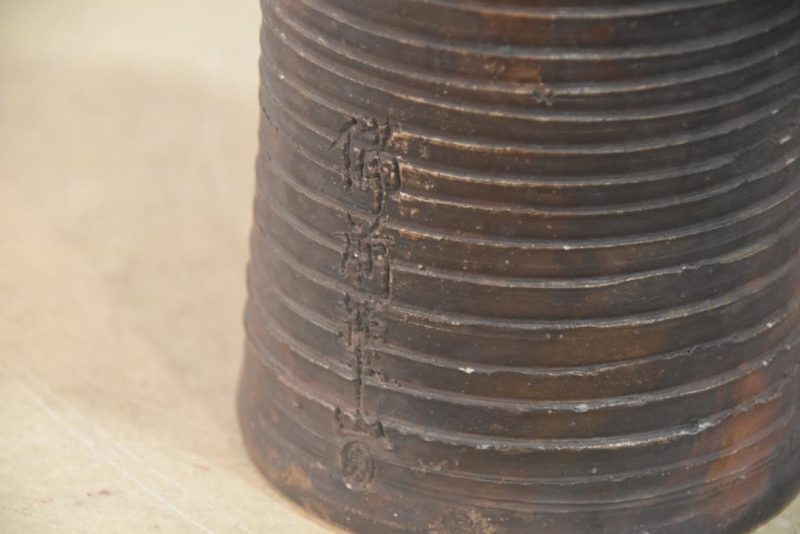 Japanese Bizen Pottery Vase Height:425mm - Image 6