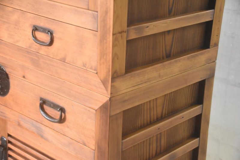 Double Gifu Region Merchants Chest Width:965mm - Image 10
