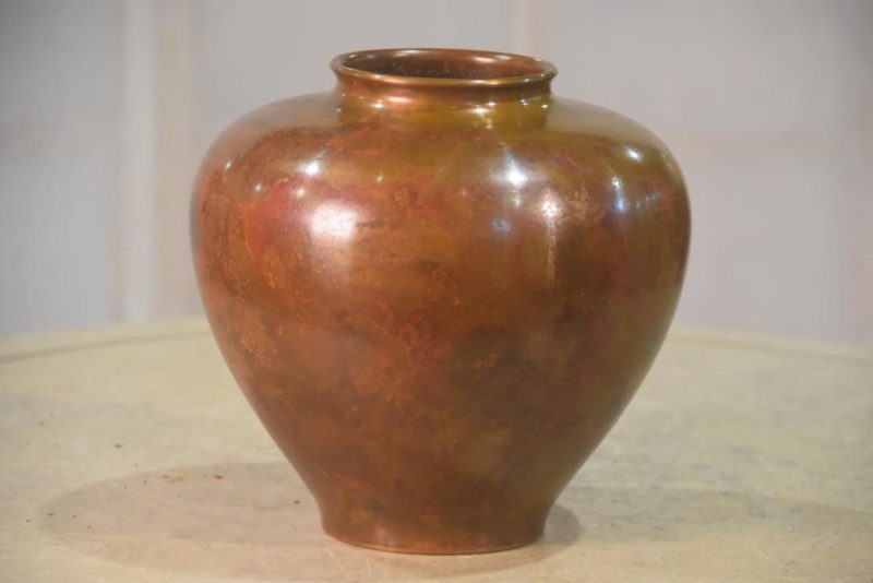 Murashido Bronze Vase Width:185mm