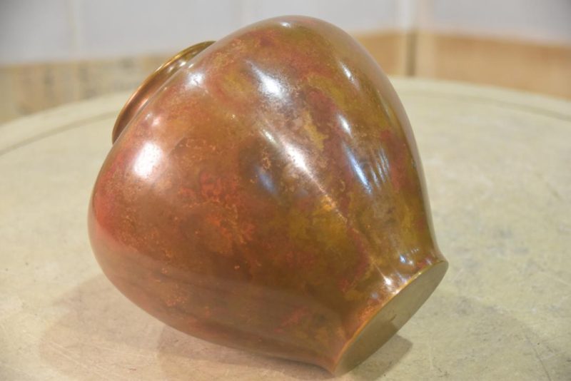 Murashido Bronze Vase Width:185mm - Image 7