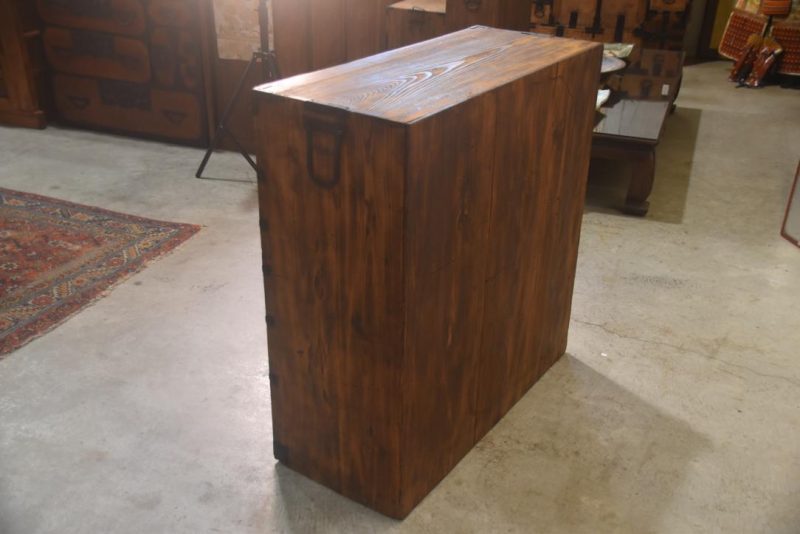 Elm Wood Choba Dansu Merchant Chest Width:950mm - Image 7