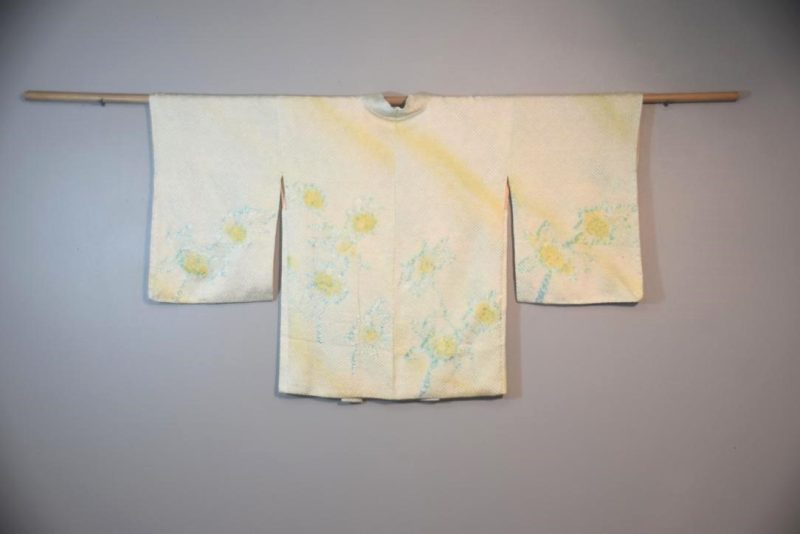 Spearmint Shibori Vintage Japanese Silk Haori Jacket