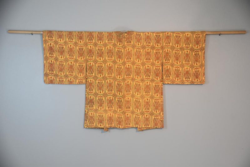 Eagle Has Landed Vintage Japanese Silk Haori Jacket