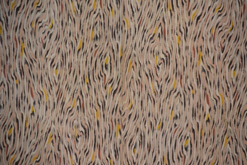 Oil Dye Vintage Japanese Silk Haori Jacket - Image 3