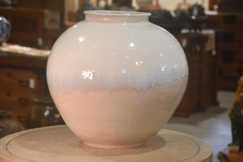 Japanese Studio Pottery Vase Width:400mm - Image 7