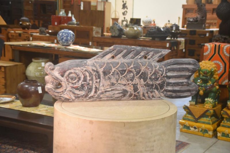 Gyoban Wooden Fish Gong Width:830mm - Image 9