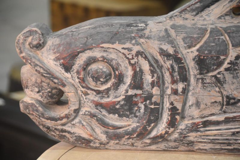 Gyoban Wooden Fish Gong Width:830mm - Image 10