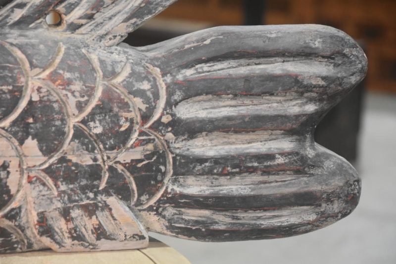 Gyoban Wooden Fish Gong Width:830mm - Image 6