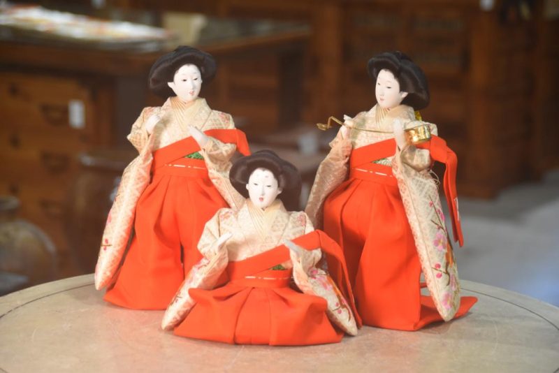 3 x Vintage Musician Dolls