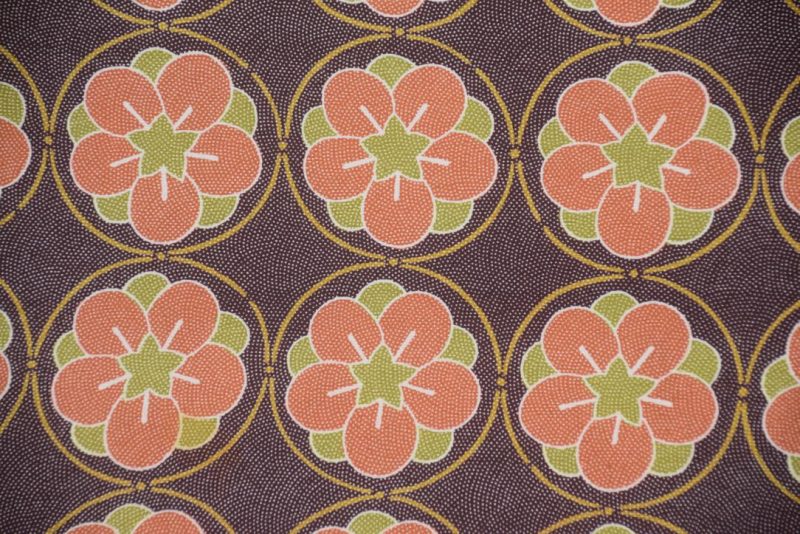 Very Motif-ated Vintage Japanese Silk Haori Jacket - Image 2