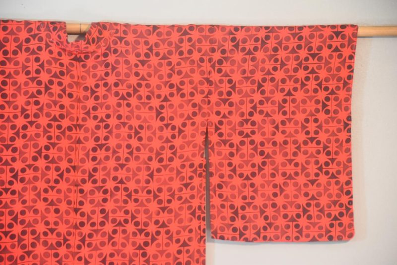 Hi Tech Vintage Japanese Silk Haori Jacket - Image 6
