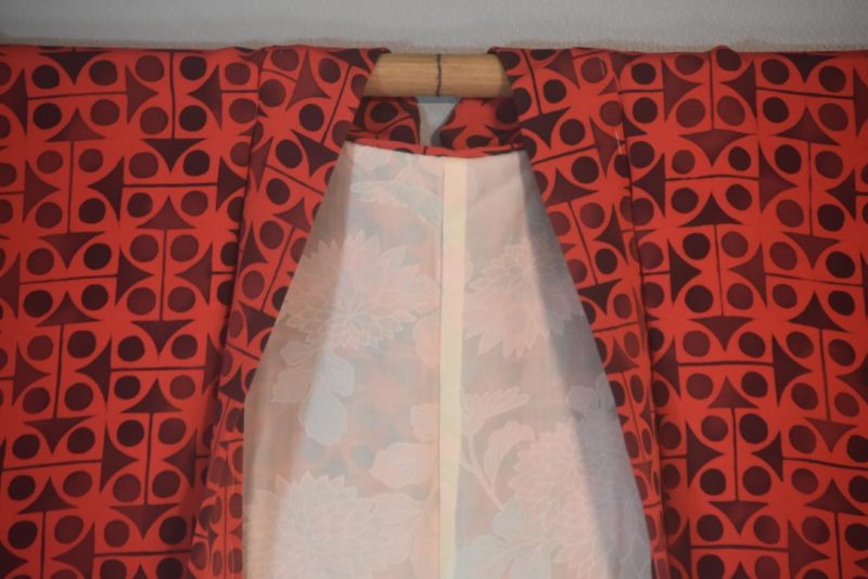 Hi Tech Vintage Japanese Silk Haori Jacket - Image 4