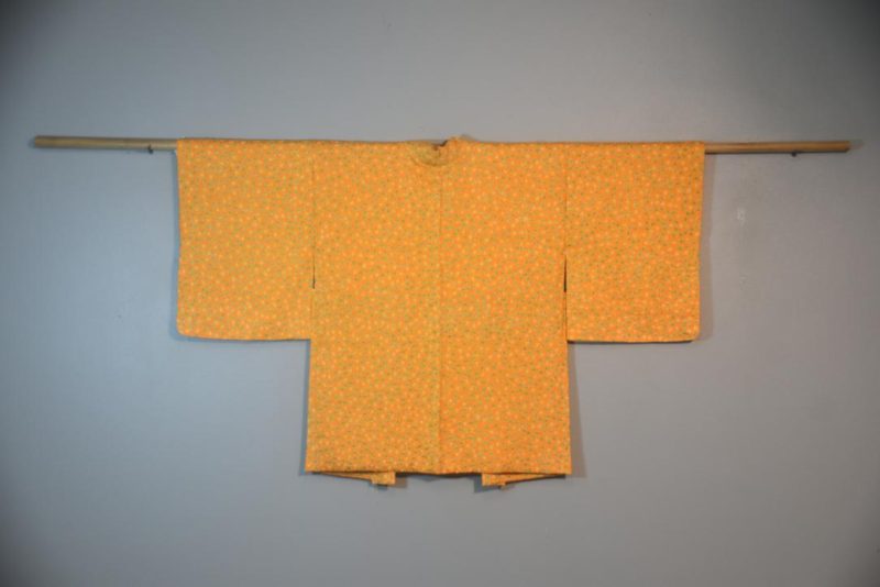 Buttercup Silk Shibori Japanese Haori Jacket