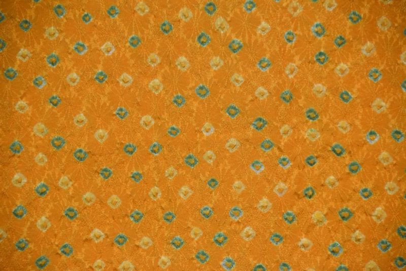 Buttercup Silk Shibori Japanese Haori Jacket - Image 6