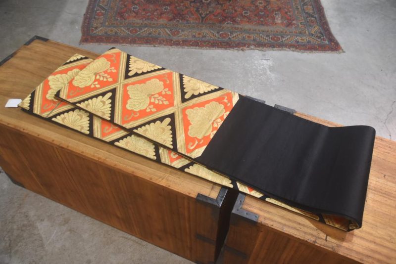 Japanese Fukuro Obi Sash Table Runner Length:4000mm - Image 4