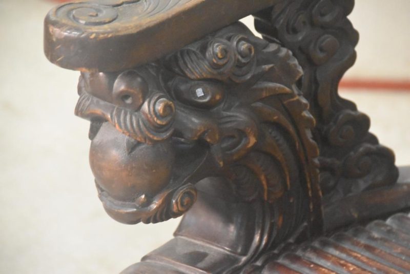 Japanese Carved Dragon Chair Height:850mm - Image 13