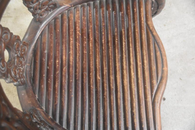 Japanese Carved Dragon Chair Height:850mm - Image 4