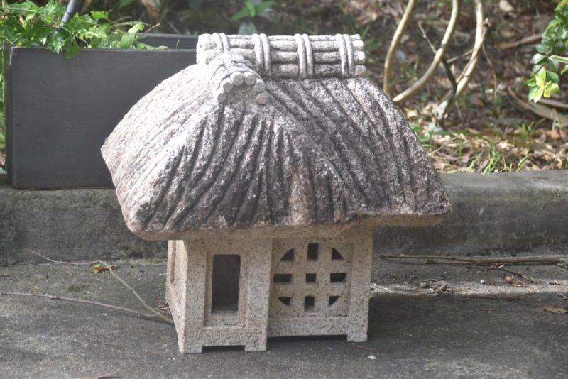 Minka Farm House Granite Garden Lantern Height:600mm