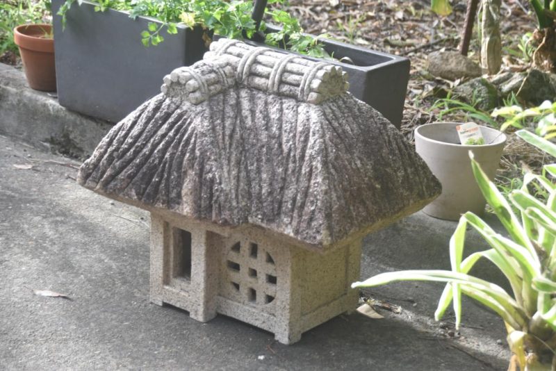 Minka Farm House Granite Garden Lantern Height:600mm - Image 3