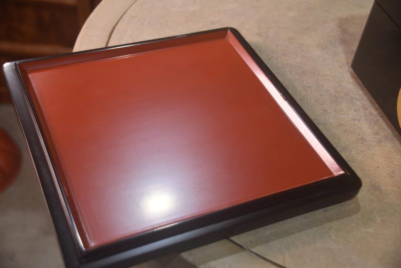 Japanese Lacquered 3 Section Jubako Width:240mm - Image 5