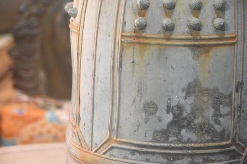 Japanese Bronze Hanging Temple Bell Height:530mm - Image 7