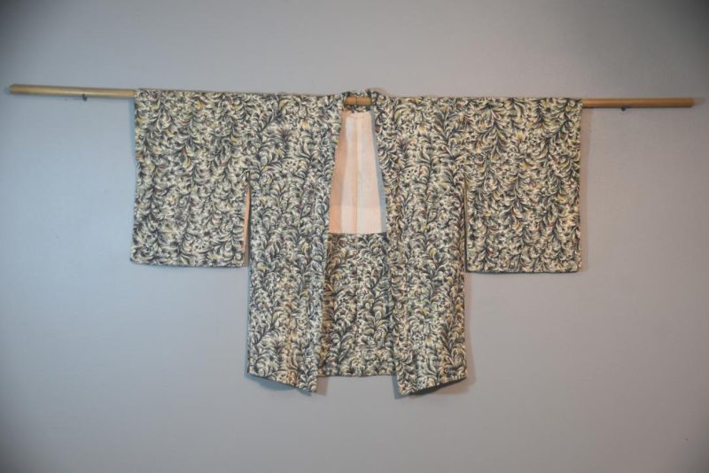 Paisley Vintage Japanese Silk Haori Jacket - Image 5