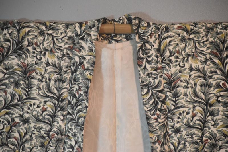 Paisley Vintage Japanese Silk Haori Jacket - Image 4