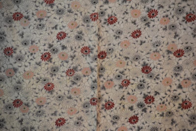 Petite Chrysanthemum Vintage Japanese Silk Haori Jacket - Image 7