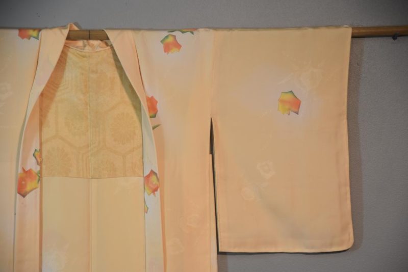 Lemon Vintage Japanese Silk Haori Jacket - Image 4