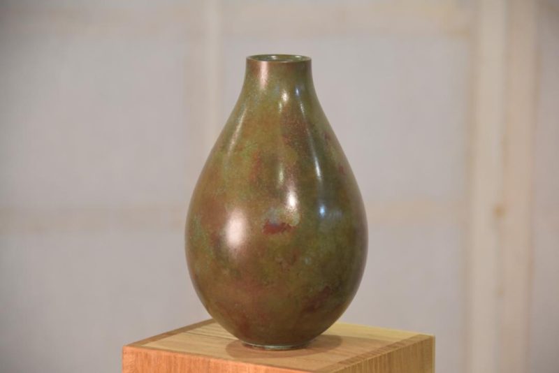Japanese Seido/Murashido Bronze Vase Height:136mm