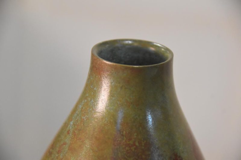 Japanese Seido/Murashido Bronze Vase Height:136mm - Image 2