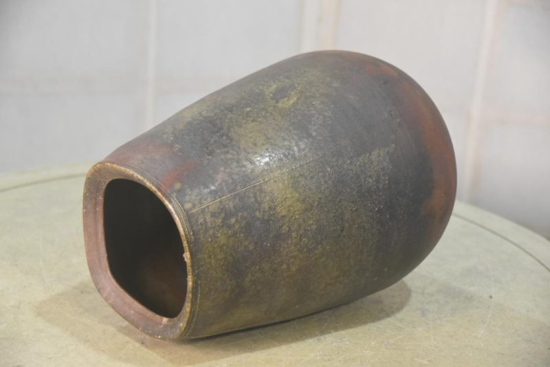 Japanese Bizen Pottery Vase Height:260mm - Image 5