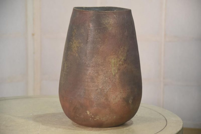 Japanese Bizen Pottery Vase Height:260mm - Image 3