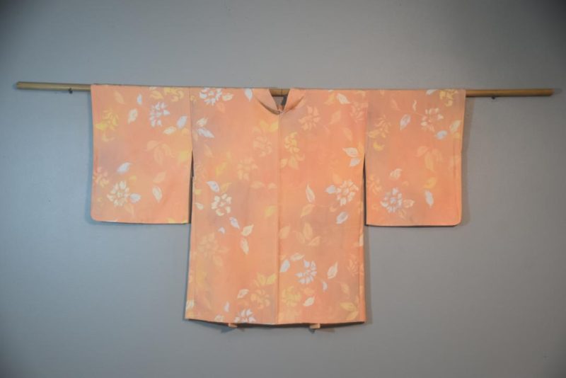 Peach Blossom Vintage Japanese Silk Haori Jacket