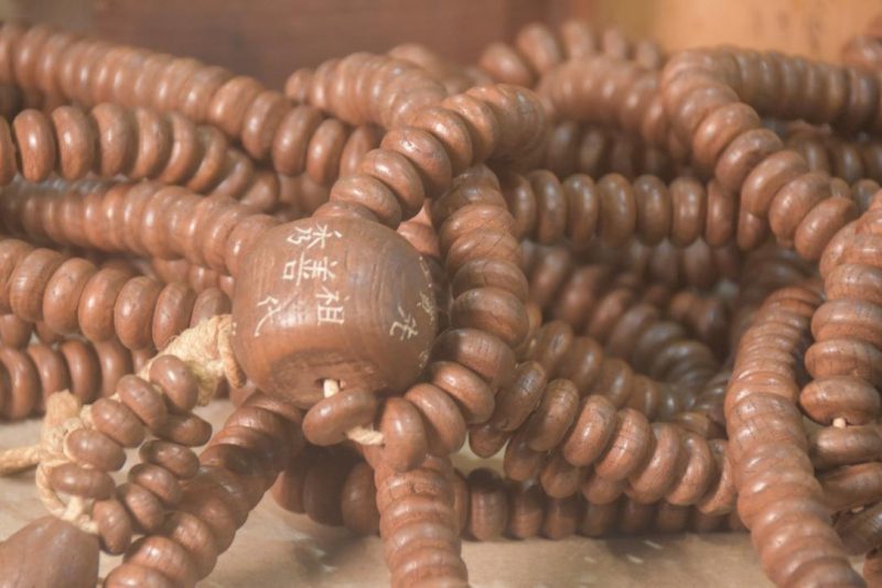 Oversized Japanese Wooden Prayer Beads Lenght:8000mm - Image 2