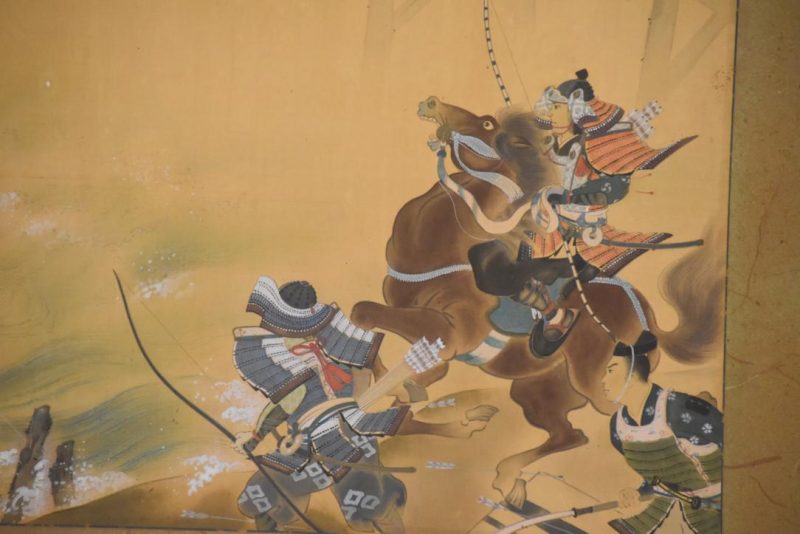 Japanese Single Panel Samurai Screen Width:1650mm - Image 5
