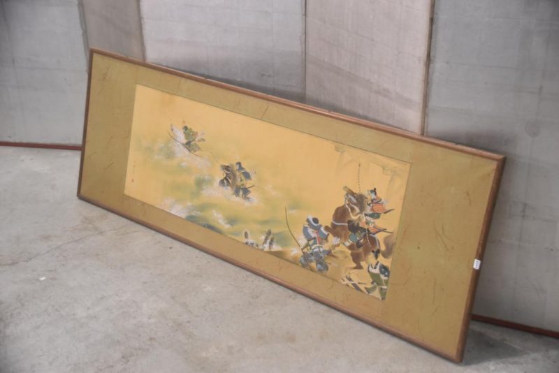 Japanese Single Panel Samurai Screen Width:1650mm - Image 4
